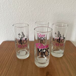 Set of 4 Cristar‎ Lexington Shot Glass 2.5 oz.NWT
